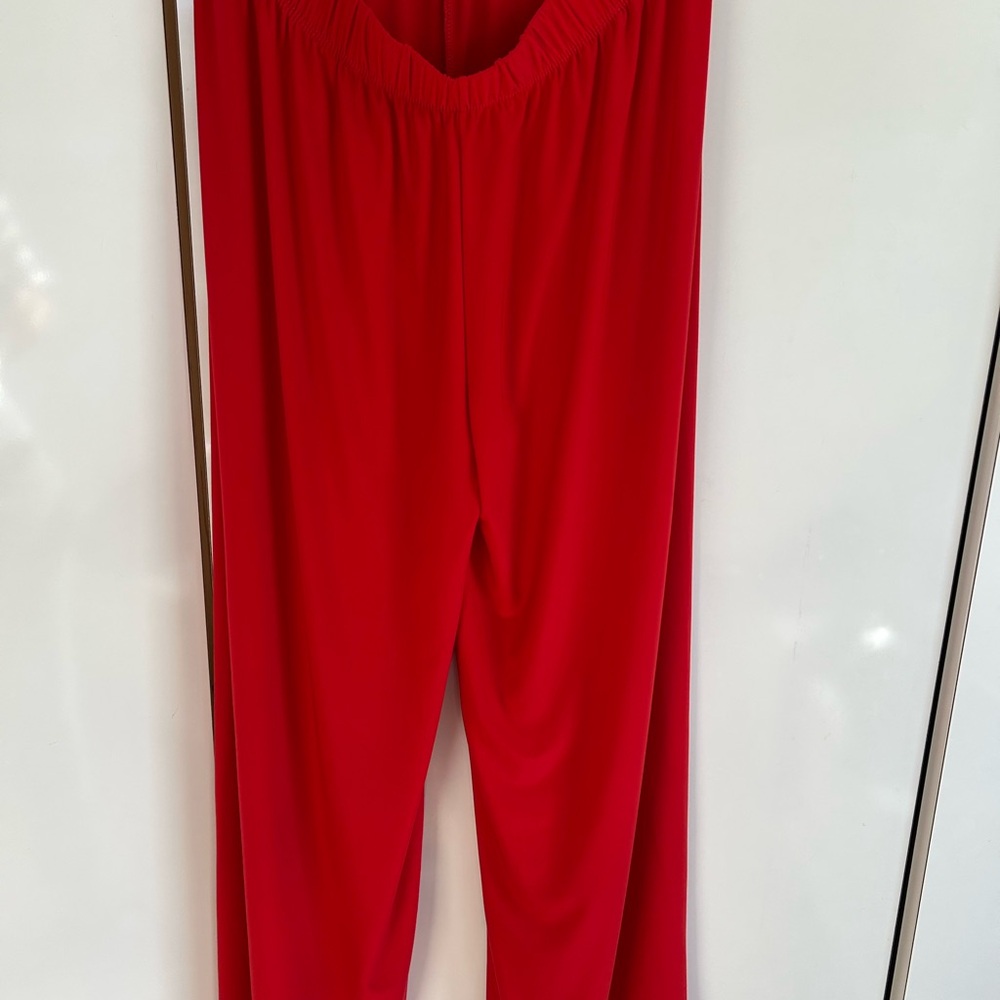 Vibrant Red Pants